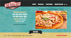 Desktop Screenshot of pizzaguy.com